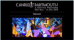Desktop Screenshot of candlelitdartmouth.co.uk