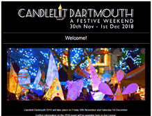 Tablet Screenshot of candlelitdartmouth.co.uk
